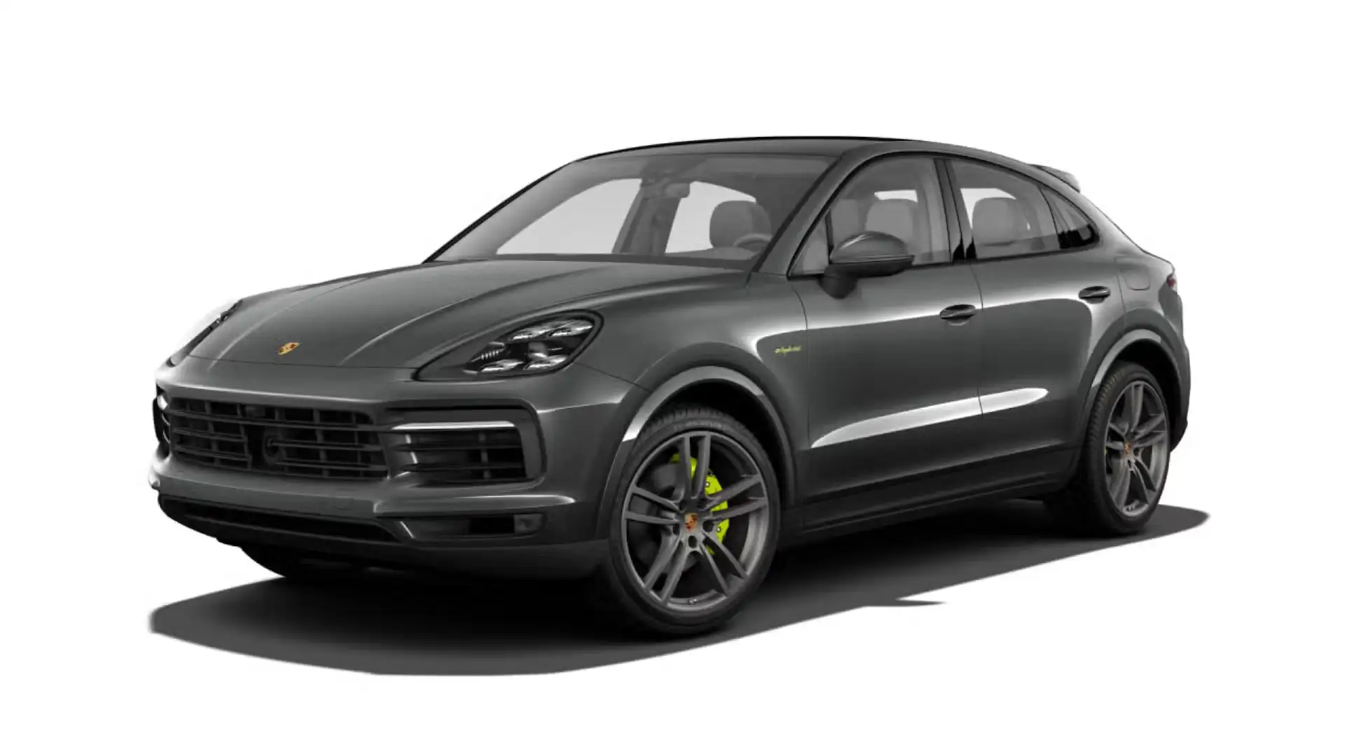Porsche Cayenne E-Hybrid Coupé | Hinterachslenkung | Grau - 2