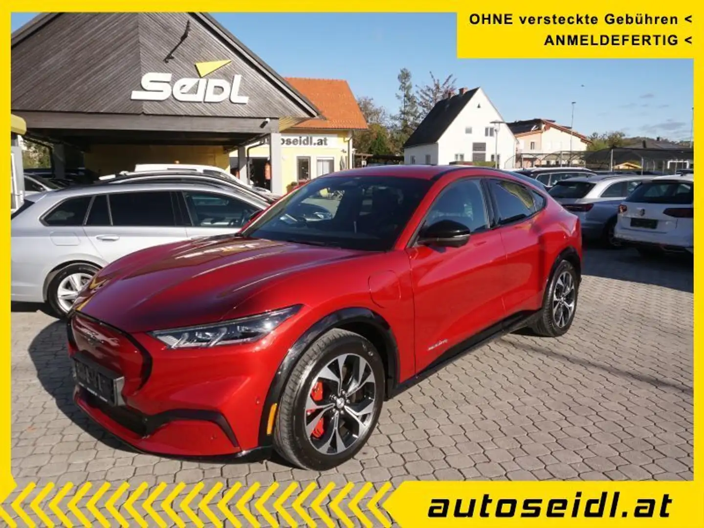 Ford Mustang Mach-E AWD Standard Range *19"ALU+LED+NAVI* Rot - 1