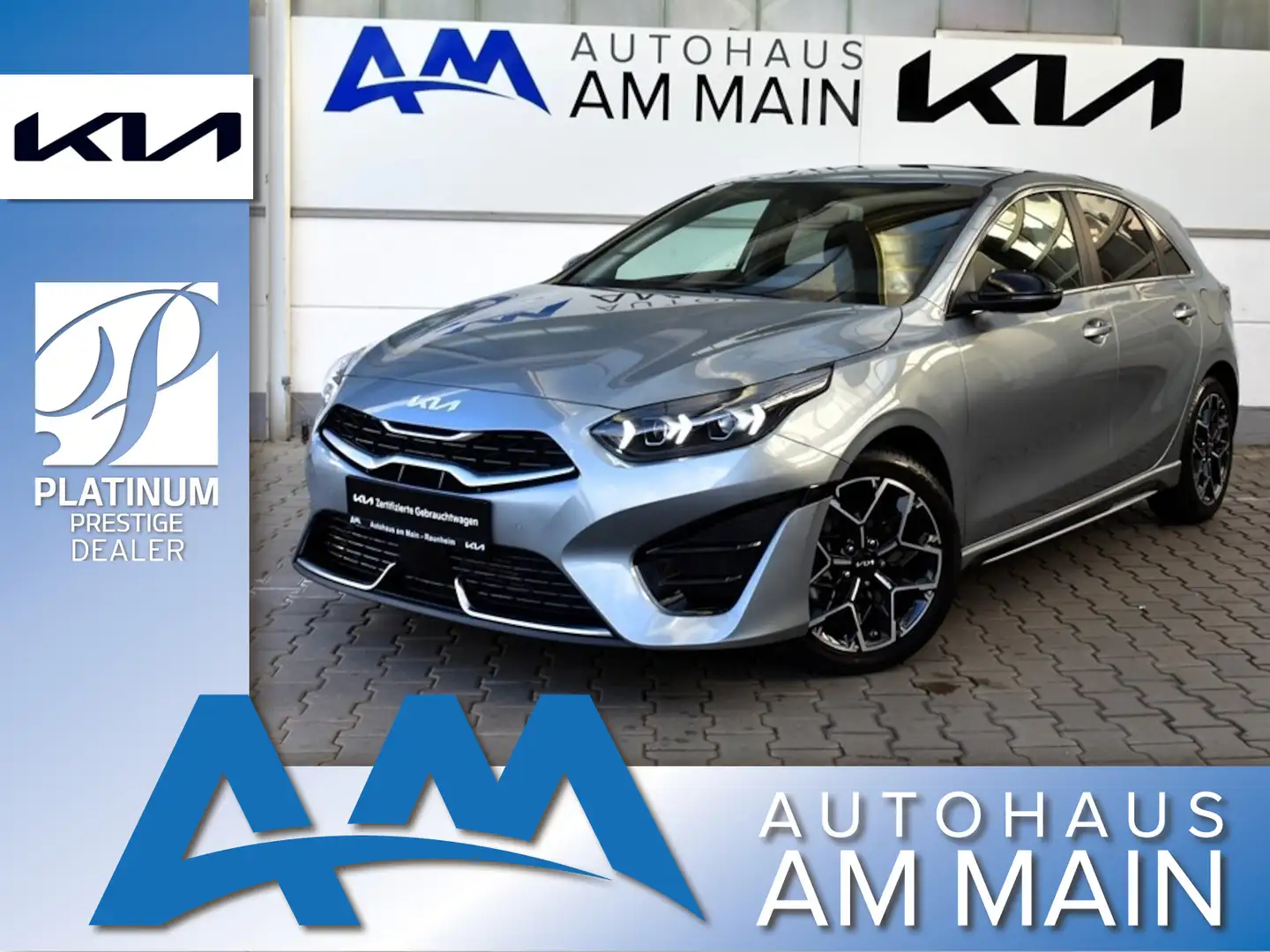 Kia Ceed / cee'd 1.6D DCT GT LINE | TECH Срібний - 1