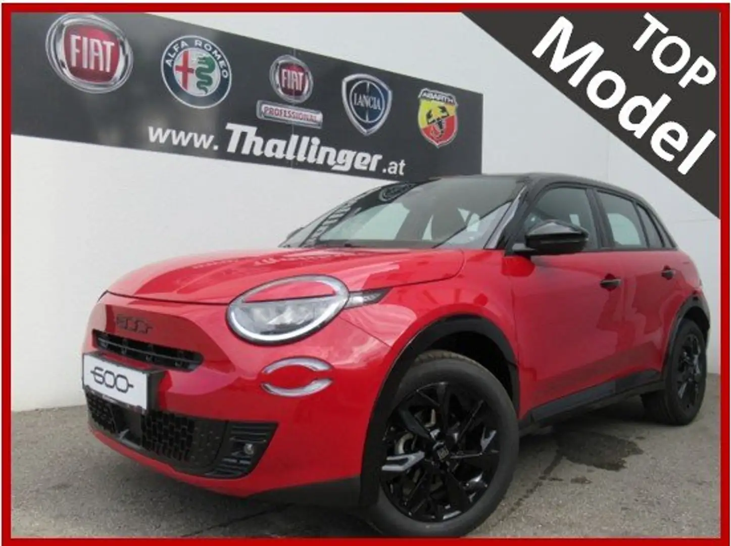 Fiat 600 Benzin Street **SONDERMODELL** Schwarz - 1