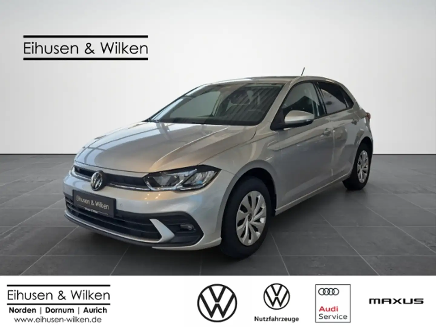 Volkswagen Polo 1.0+LIFE+LED+NAVI+KLIMA+FSE+SHZ+MFL+ Silber - 1