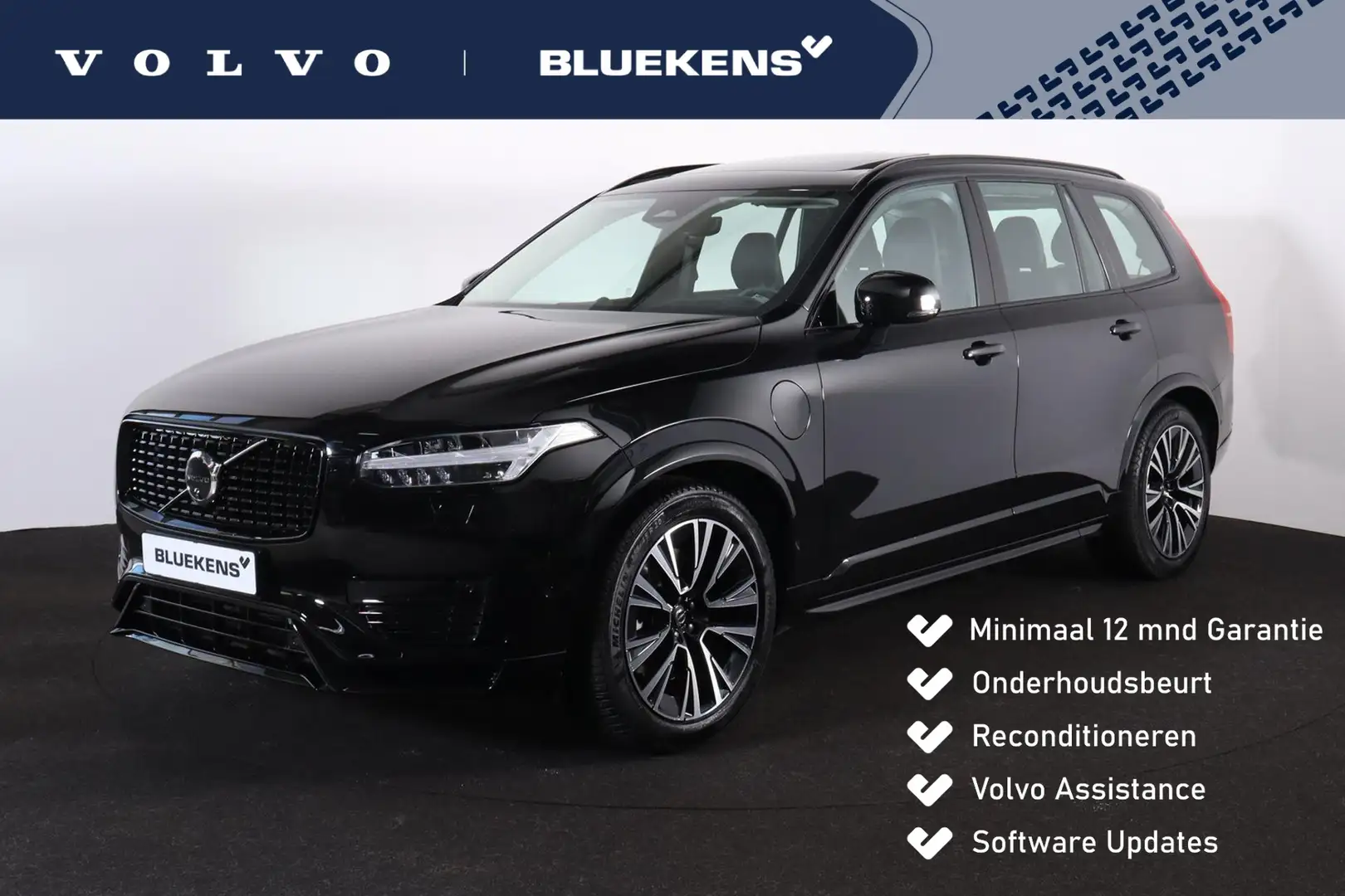 Volvo XC90 T8 Recharge AWD Ultimate Dark - LONG RANGE - Lucht Schwarz - 1