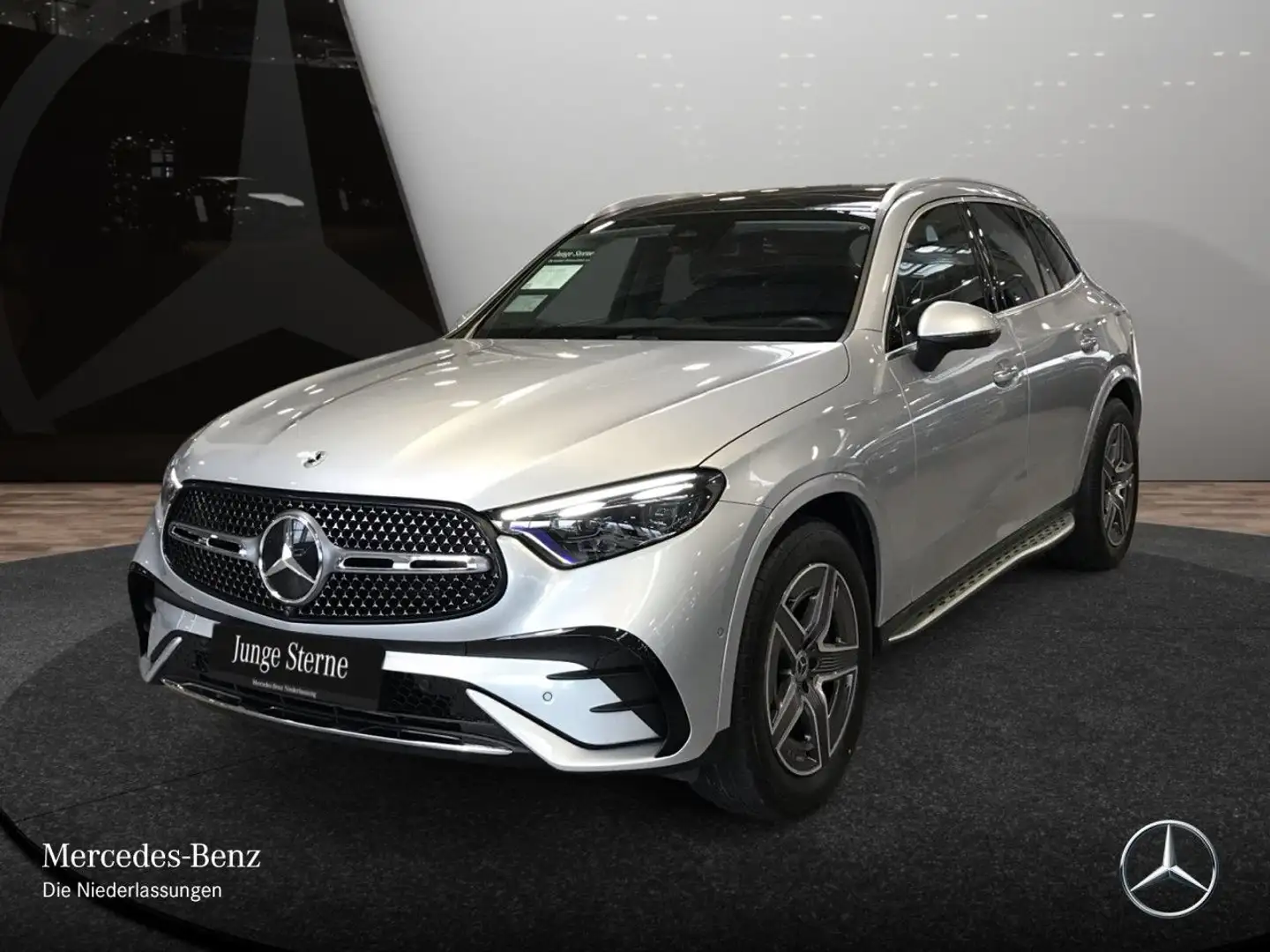 Mercedes-Benz GLC 450 d 4M AMG+PANO+360+AHK+TOTW+KEYLESS+9G Argent - 2