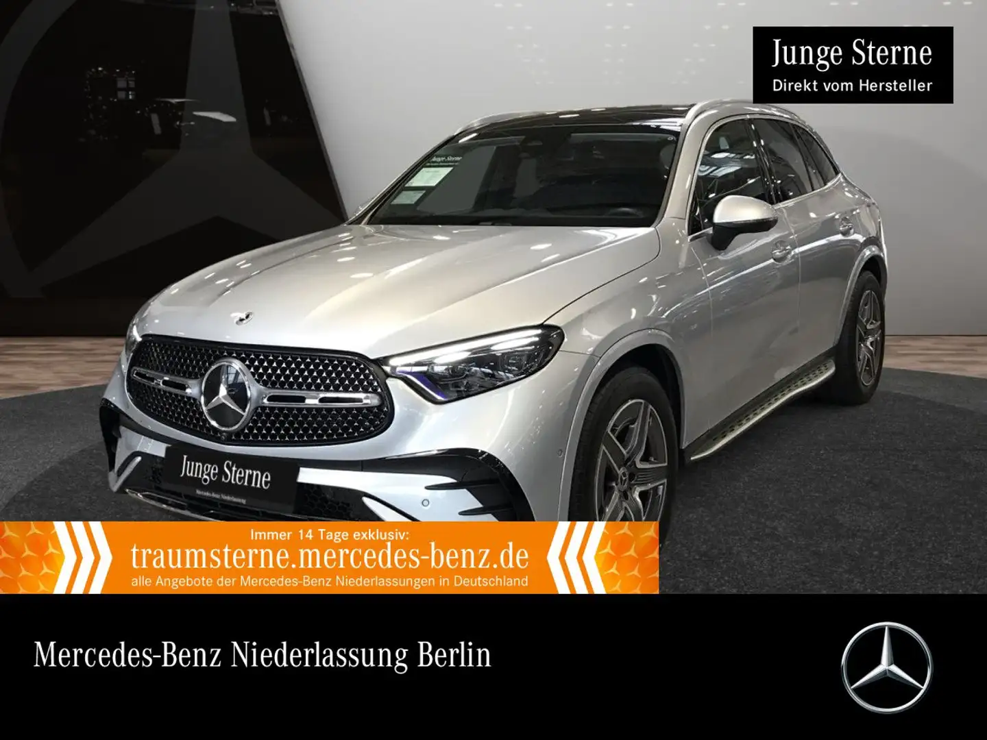 Mercedes-Benz GLC 450 d 4M AMG+PANO+360+AHK+TOTW+KEYLESS+9G Argent - 1