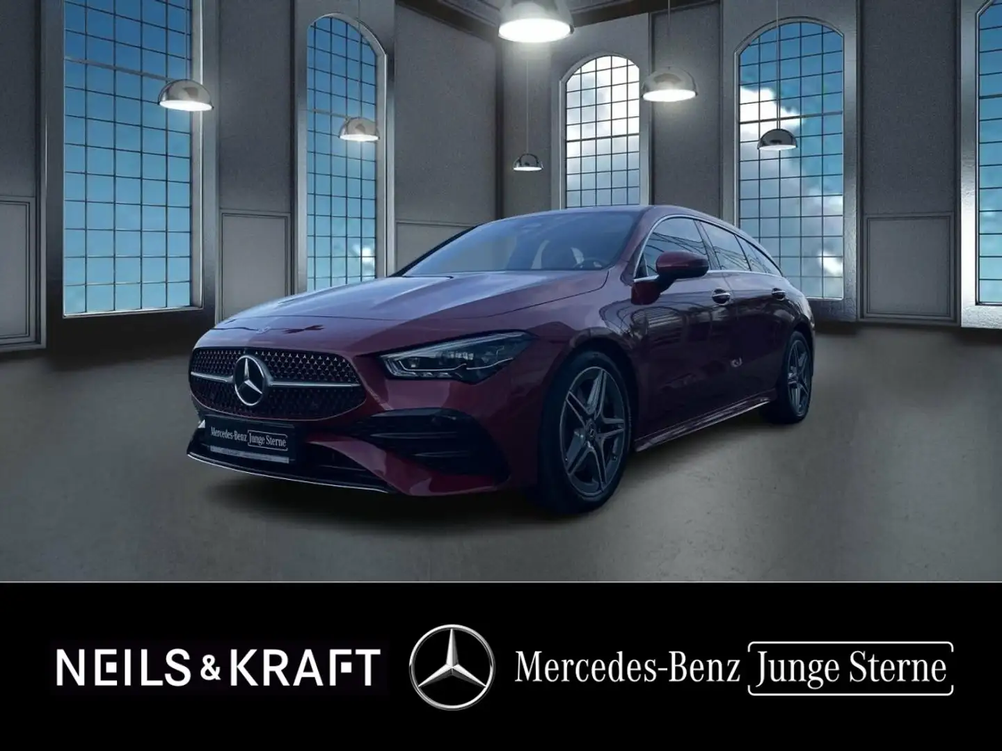 Mercedes-Benz CLA 200 AMG+MULTIBEAM+TOTW+AMBIENTE+KAM+LED Rot - 1