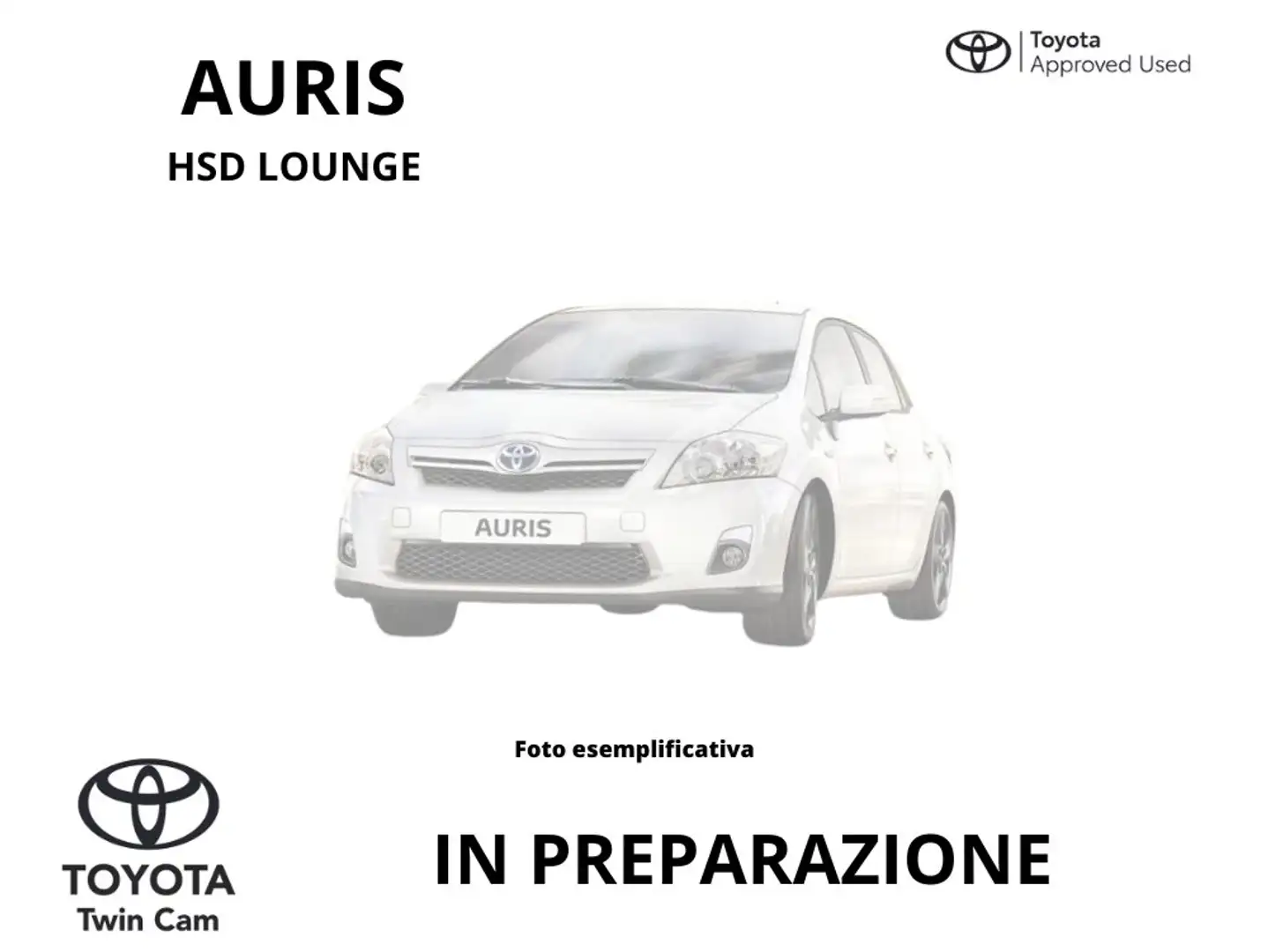 Toyota Auris HSD LOUNGE Blanc - 1