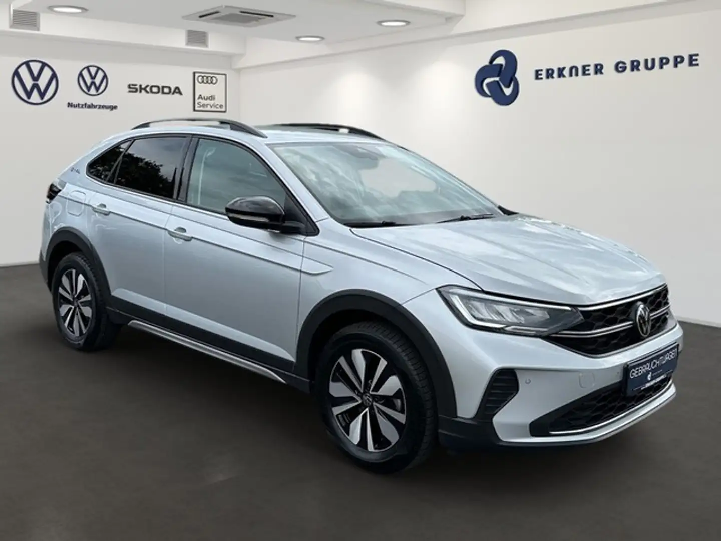 Volkswagen Taigo 1.0TSI Goal LED+ACC+AHK+APP-CONNECT Silber - 2