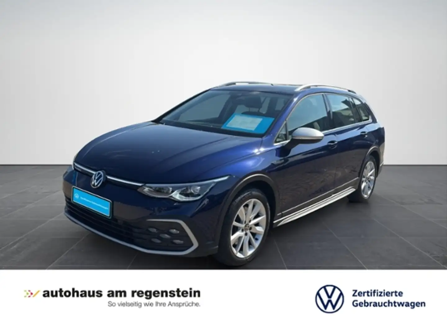 Volkswagen Golf Variant Alltrack 2.0TDI 4M Matrix/Navi/ACC Bleu - 1