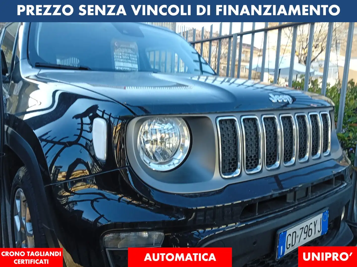 Jeep Renegade LIMITED 1.3 150 CV *PREZZO VERO*👌UNIPRO KM CERT - 1