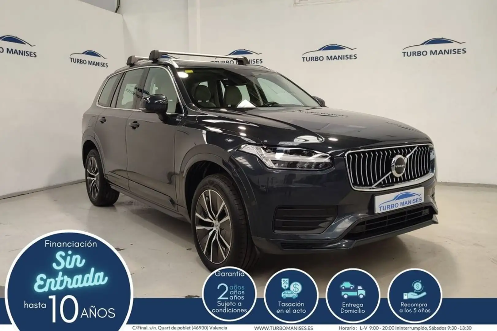 Volvo XC90 2.0 D5 AWD Momentum 5 Asientos Auto Gris - 1