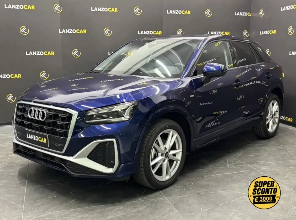 Audi Q2, 1.5 TFSI 150CV S-LINE AUTOMATICA *DIVERSI COLORI*, colore blu, 2025, benzina | usata in vendita da LANZOCAR