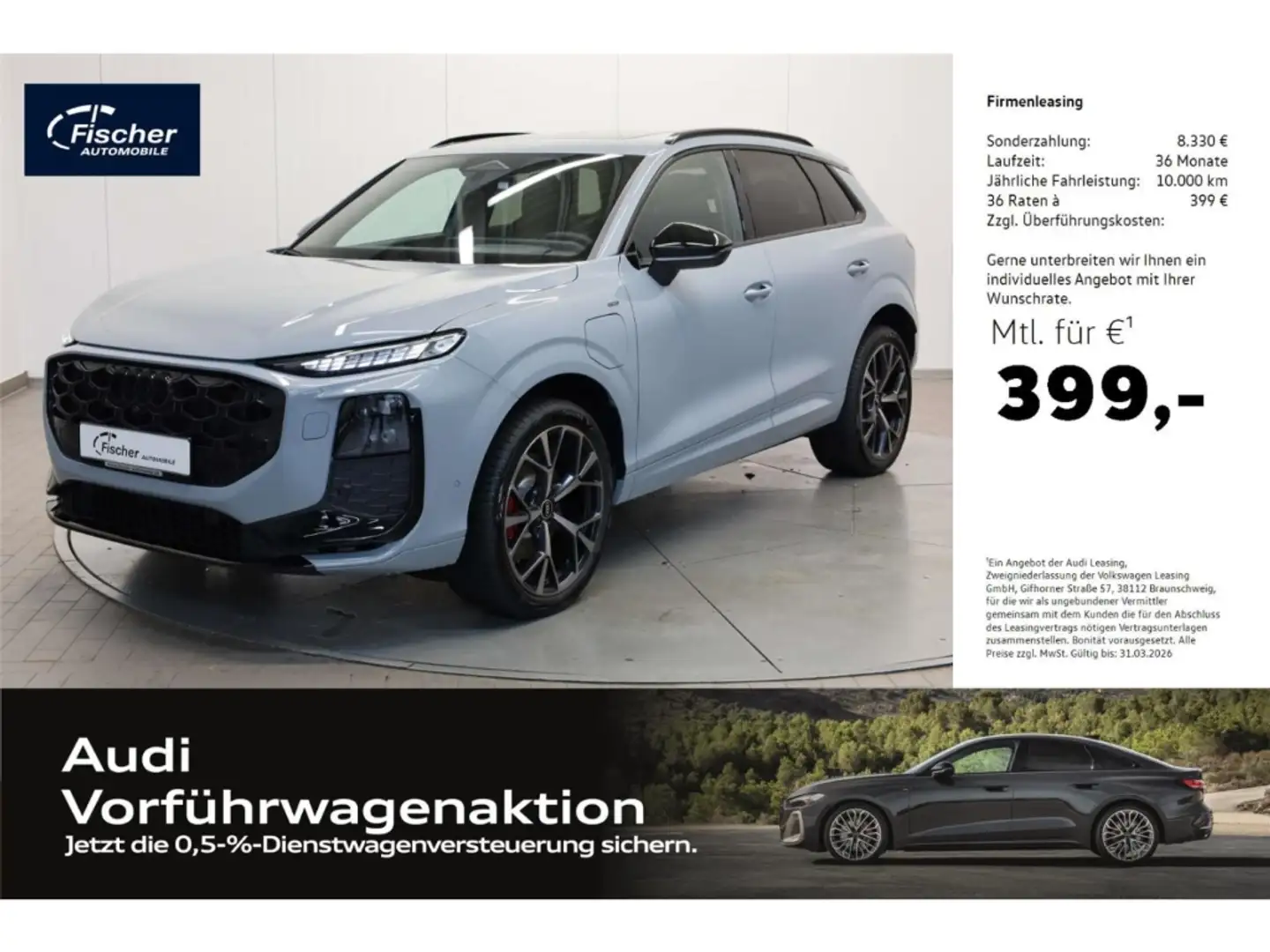 Audi Q3 e-hybrid TFSI e S line Silber - 1