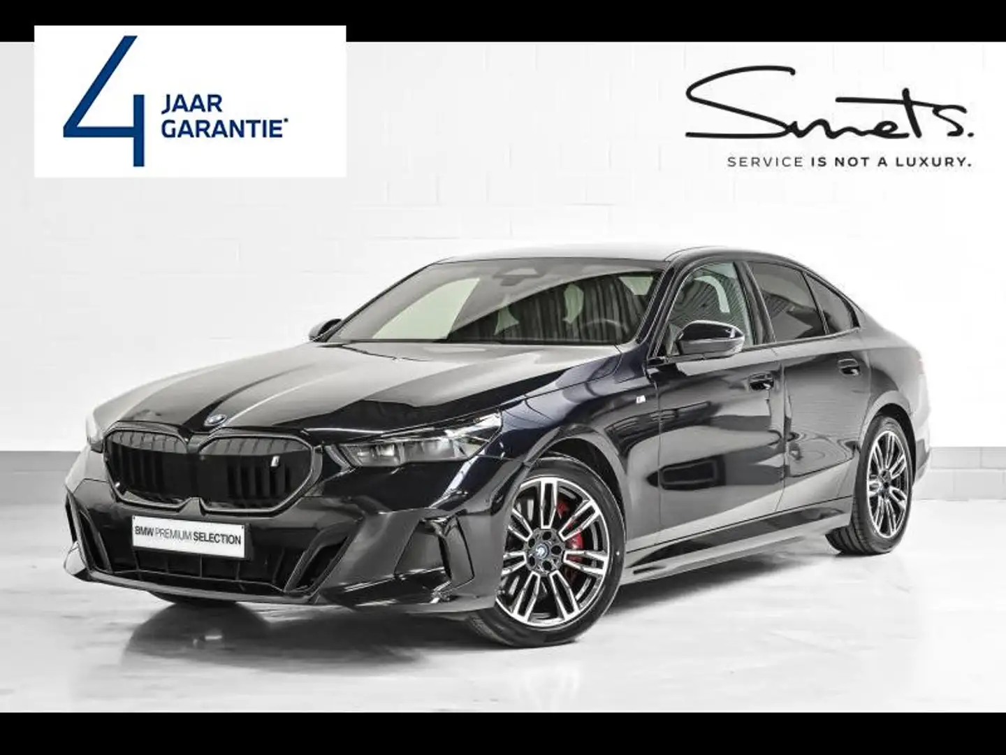 BMW i5 40-M Pack Pro-Harman-Zetelvent Zwart - 1