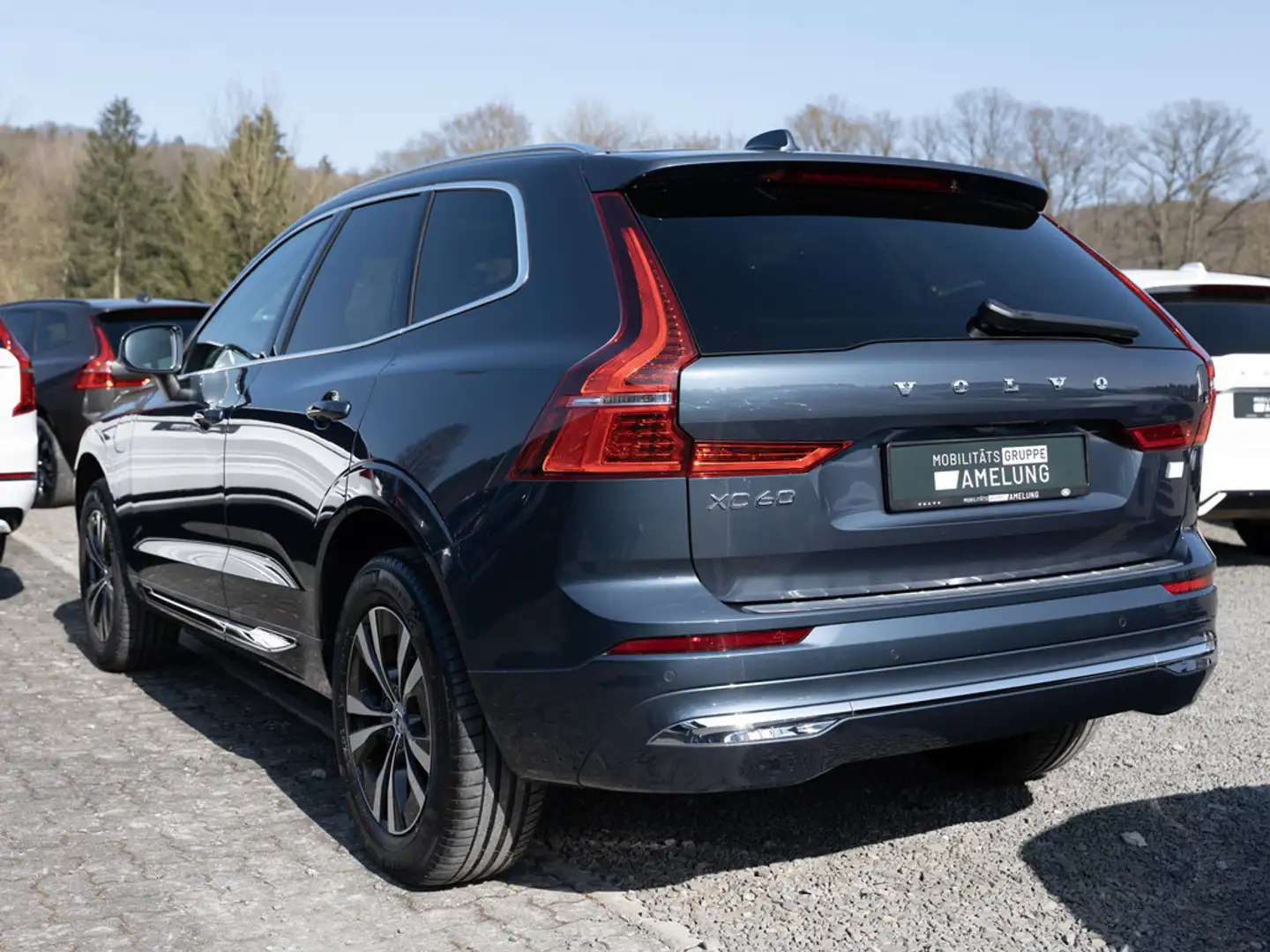 Volvo XC60 T6 Recharge AWD 1.Hand NAVI LED AHK PANO Blu/Azzurro - 2