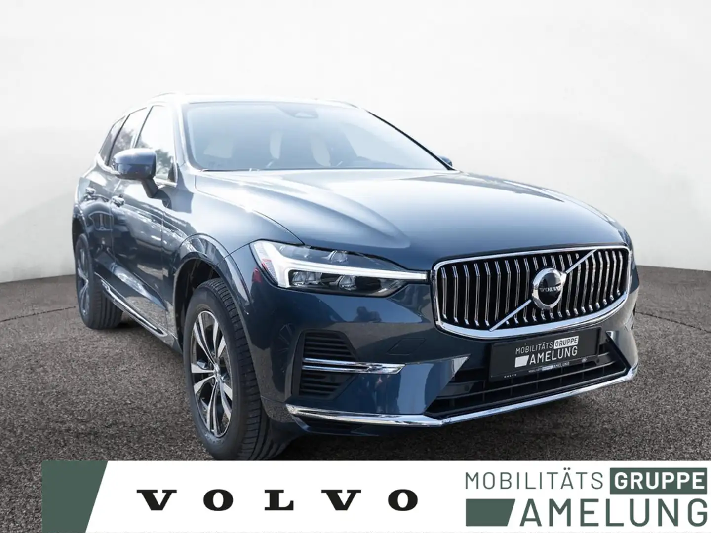 Volvo XC60 T6 Recharge AWD 1.Hand NAVI LED AHK PANO Blu/Azzurro - 1