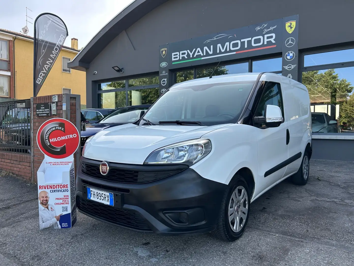 Fiat Doblo Doblò 1.3 MJT PL-TN Cargo Maxi Lamierato SX Bianco - 2