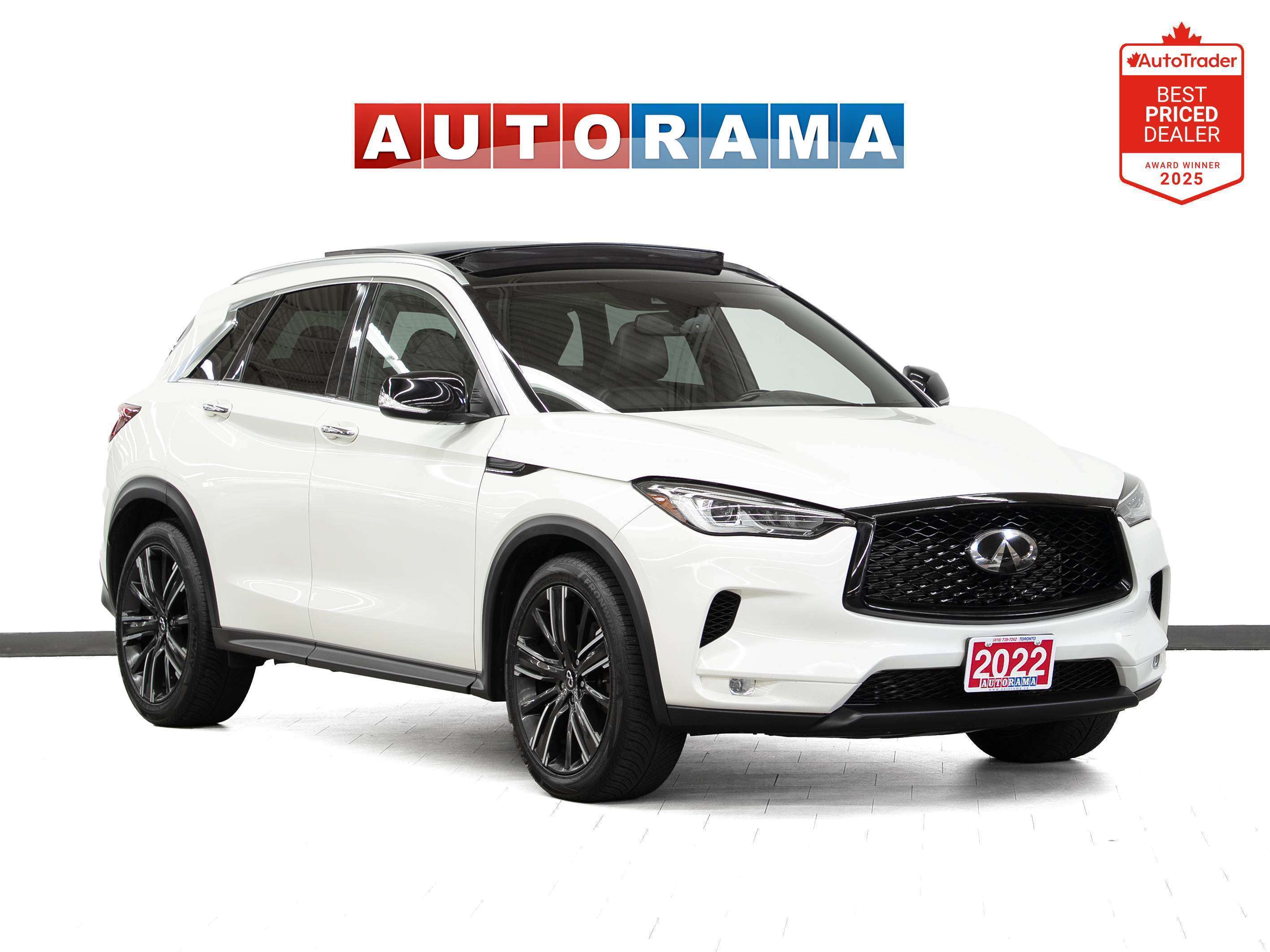 2022 Infiniti QX50 LUXE I-LINE AWD | Pano roof | Leather | CarPlay