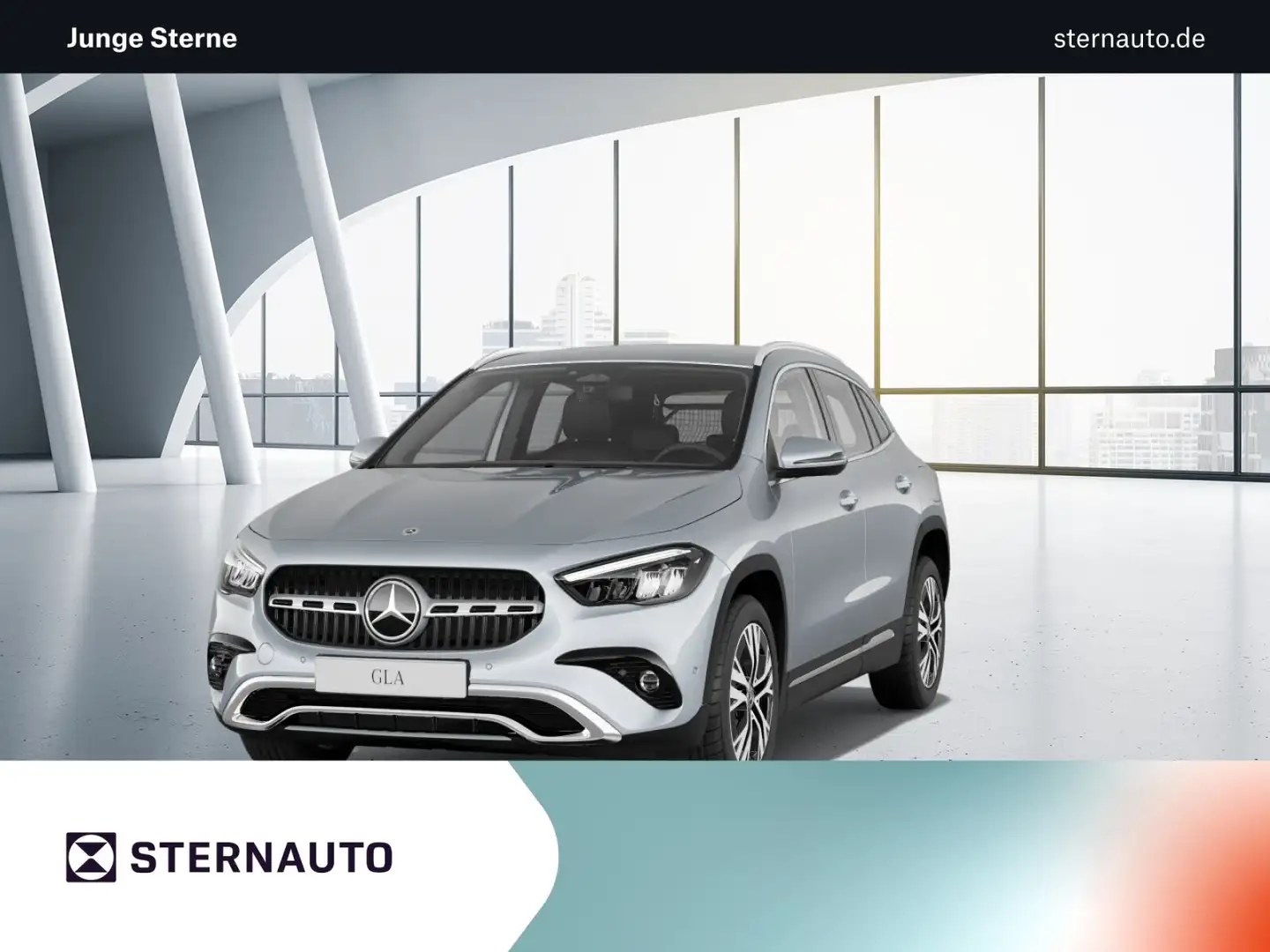 Mercedes-Benz GLA 200 GLA 200 Progressive/Distronic/Kamera/AHK/Sitzhzg Silber - 1