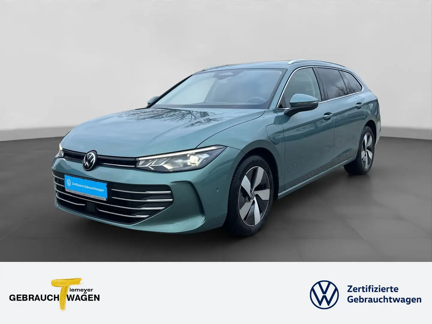 Volkswagen Passat Variant eHybrid BUSINESS LEDER KLIMASITZE Grün - 1
