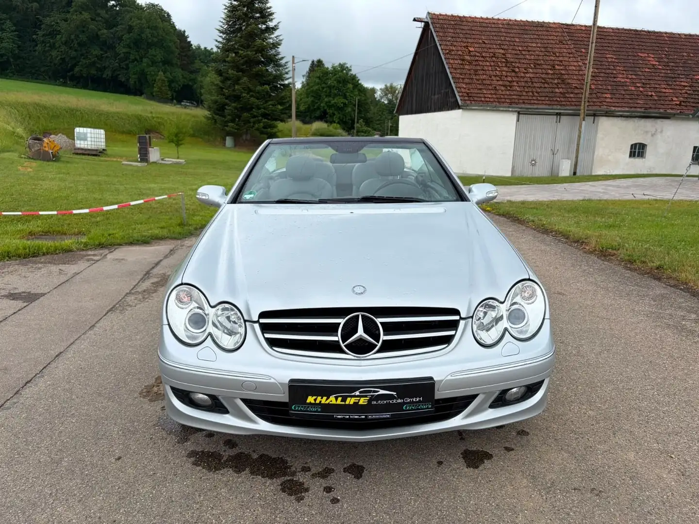 Mercedes-Benz CLK 350 Cabrio Silber - 2