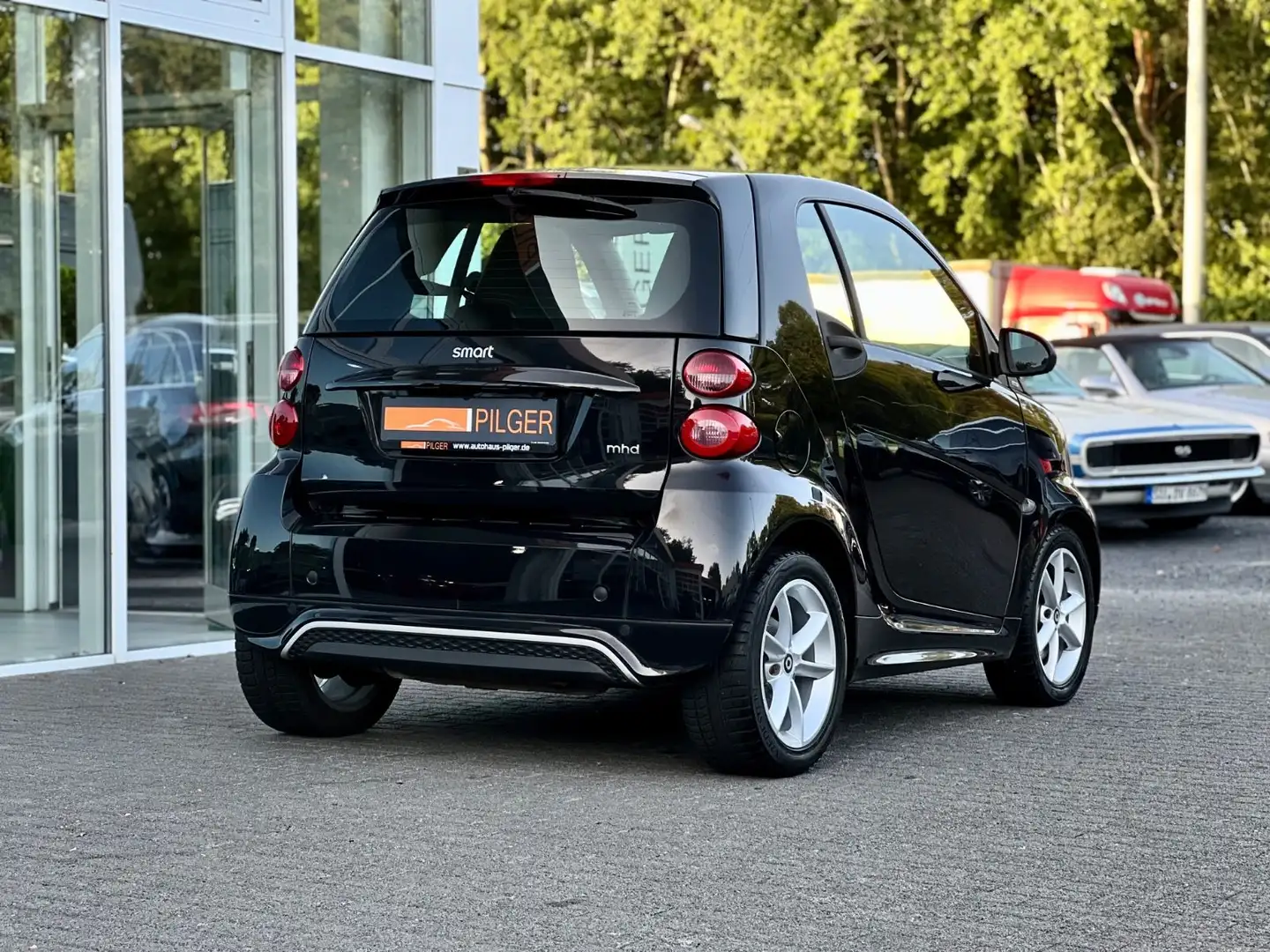 smart forTwo Coupe mhd Klima*Automatik*Glasdach*Pdc* Nero - 2
