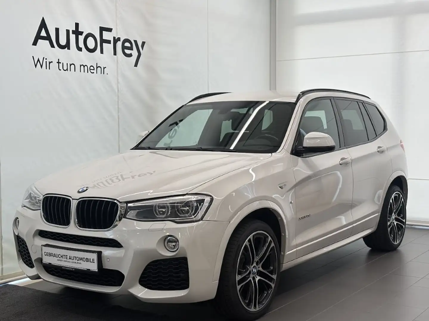 BMW X3 xDrive20d Weiß - 1