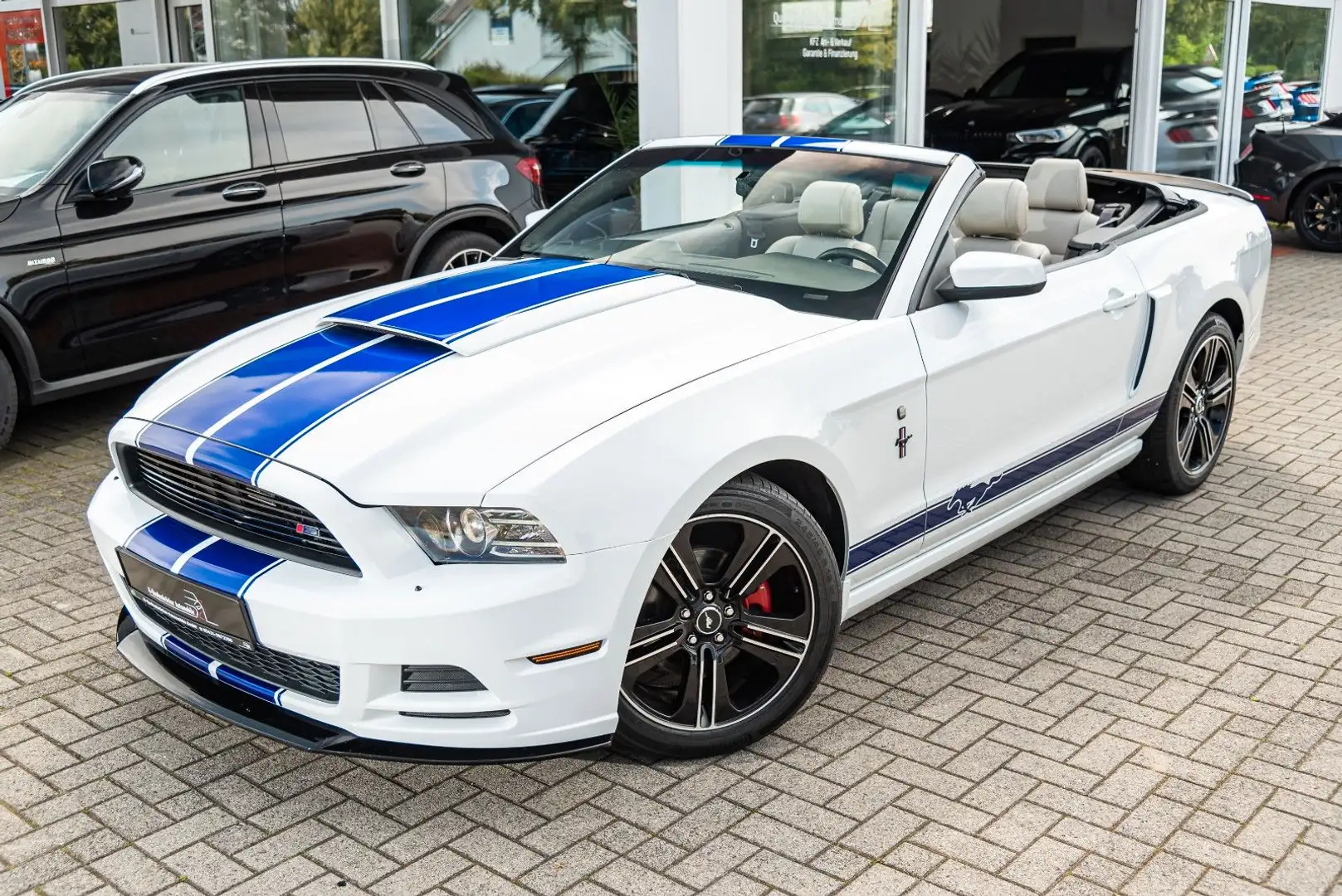 Ford Mustang 3,7 RS CABRIO PONY PREMIUM PAKET 19ZOLL! Weiß - 1