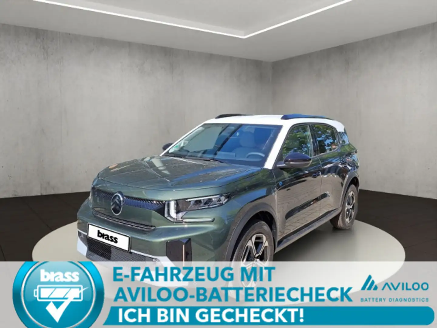 Citroen C3 Aircross Elektromotor 113 ë-MAX Grün - 1