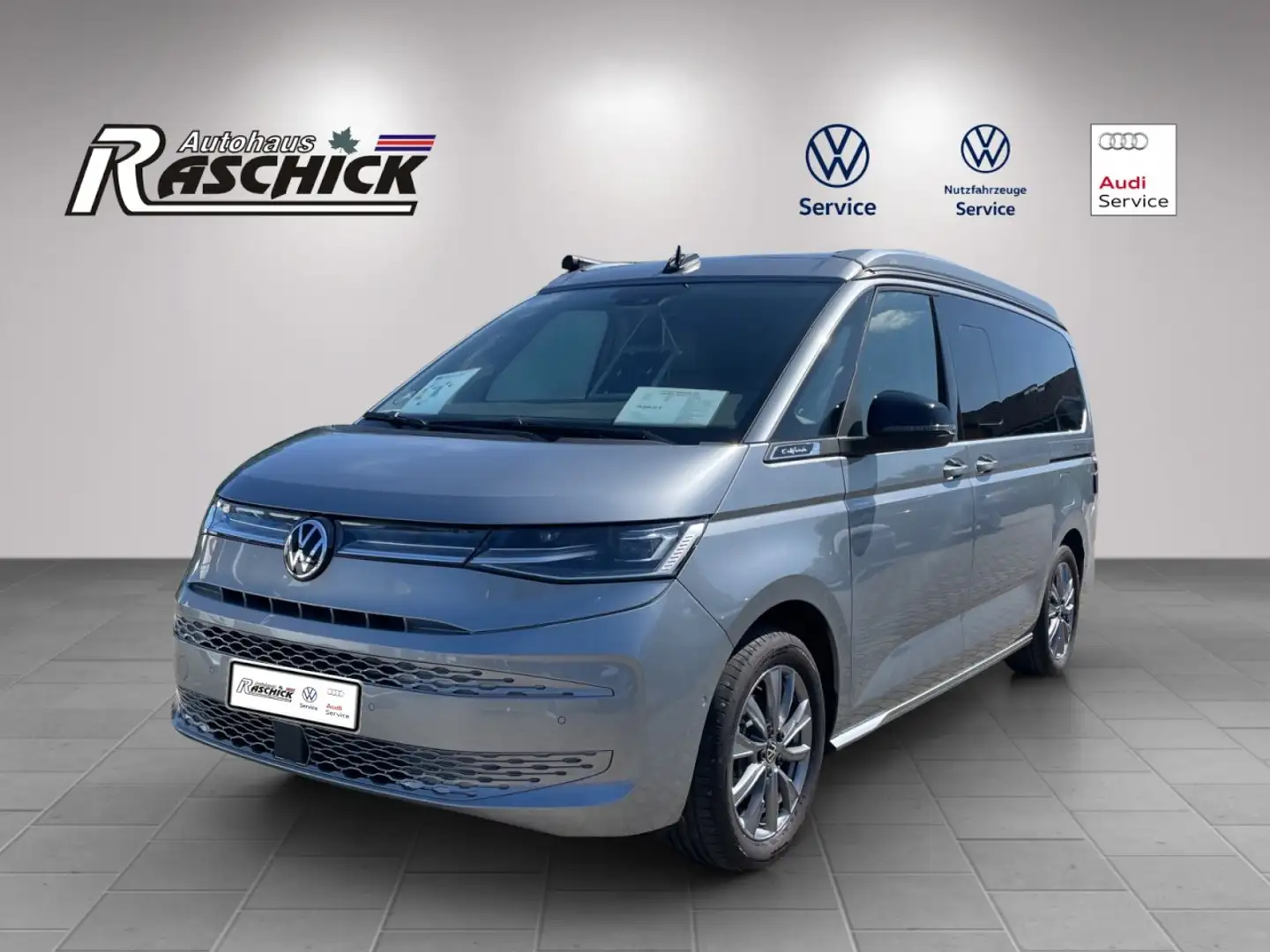 Volkswagen T7 California 2.0 TDI DSG Ocean AHK Navi Kamera Klima Navi Ezüst - 2