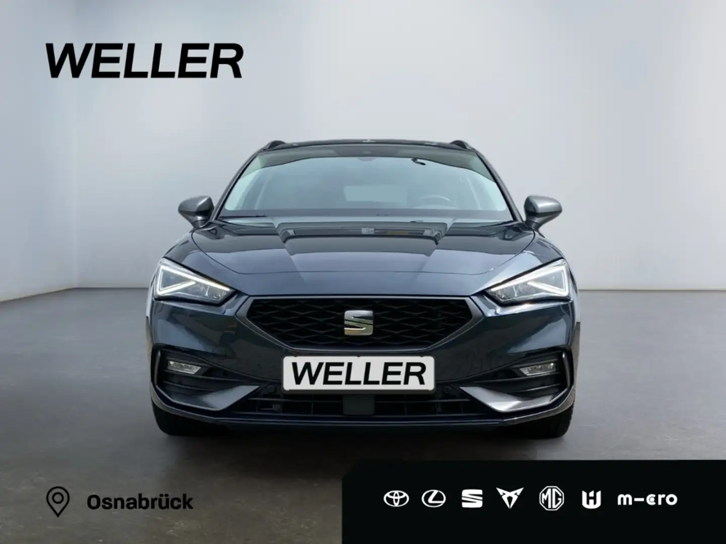 SEAT Leon ST 2.0 TDI DSG FR *LED*ACC*CAM*Kessy*SHZ*TWA* Grau - 2