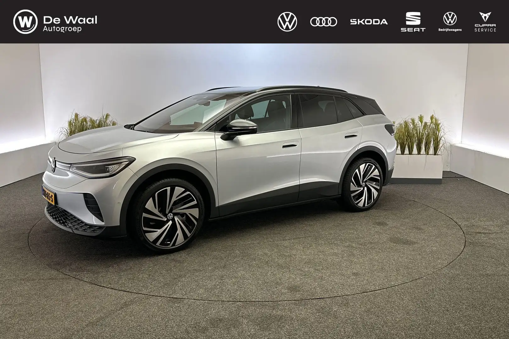 Volkswagen ID.4 Pro Business 286pk 77 kWh | Park Assist, Panoramad Grijs - 1