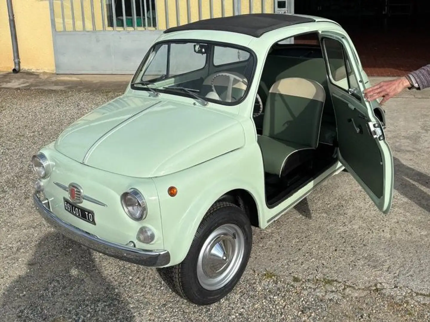 Fiat 500 d (controvento) Green - 1