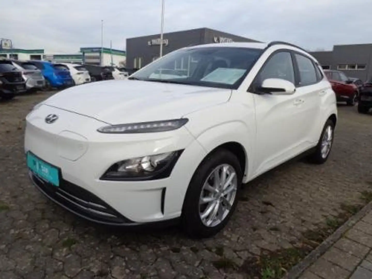 Hyundai KONA Select Elektro +GEPFLEGT+UNFALLFREI+GARANTIE+ Blanc - 1