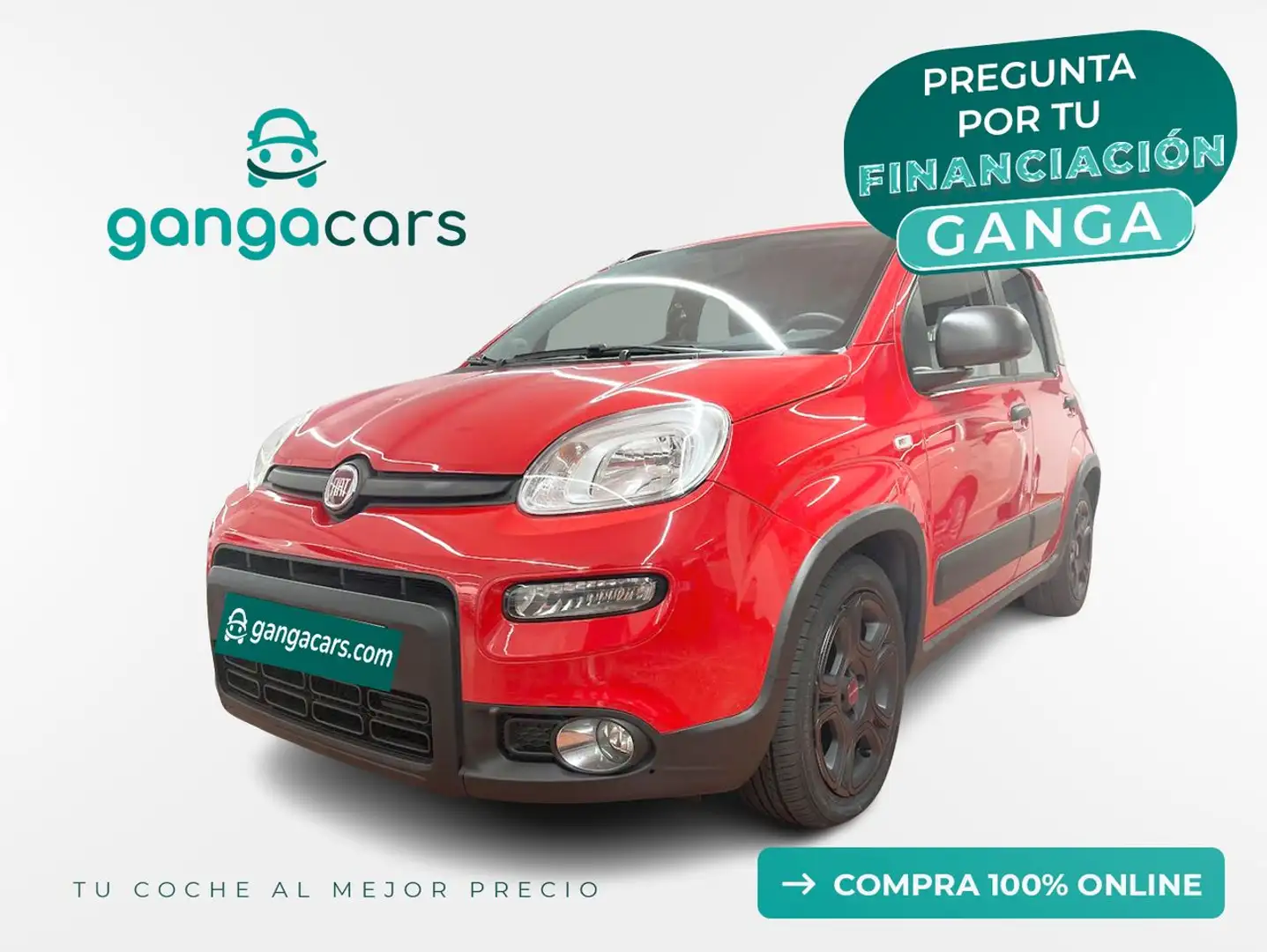 Fiat Panda City Cross 1.0 Gse 51kw (70CV) Rojo - 2