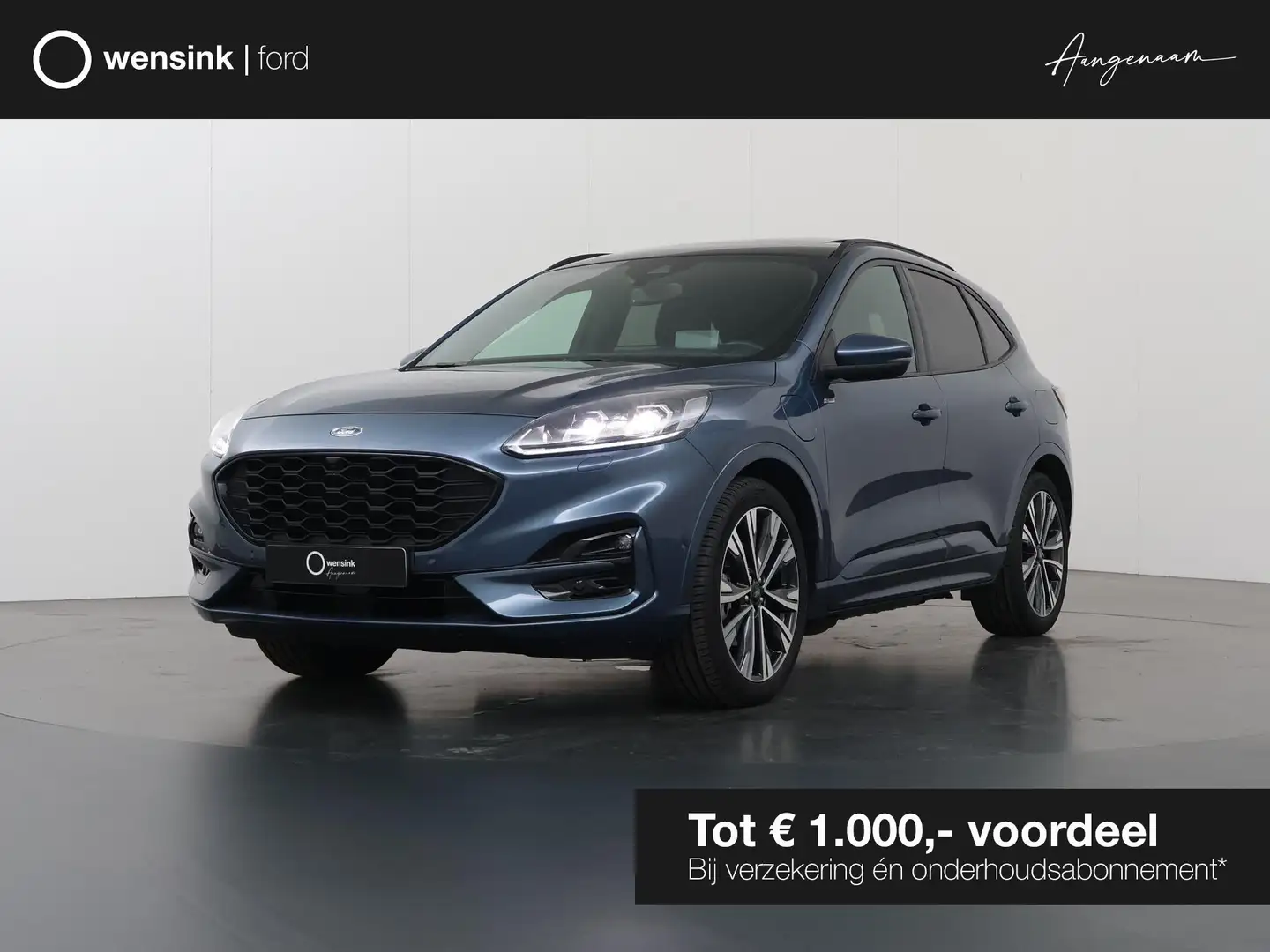 Ford Kuga 2.5 PHEV ST-Line X | Panoramadak | Head-Up | Winte Blu/Azzurro - 1