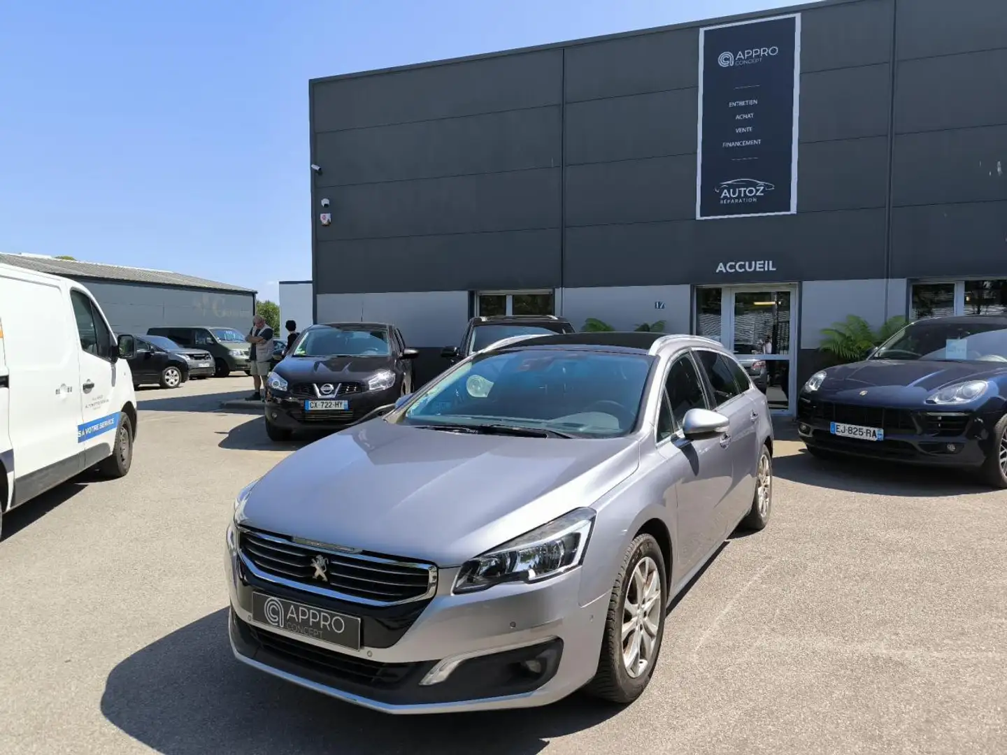 Peugeot 508 SW 2.0 HDi 16V - 140  SW BREAK Allure PHASE 2 Gris - 1
