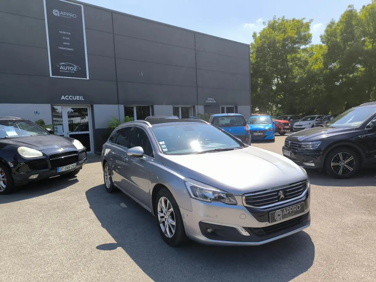 Peugeot 508 SW 2.0 HDi 16V - 140  SW BREAK Allure PHASE 2 Gris - 2