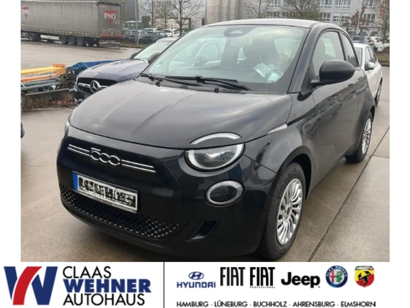 Fiat 500e Action MJ22 Automatik Radio & Winter-Paket Schwarz - 1