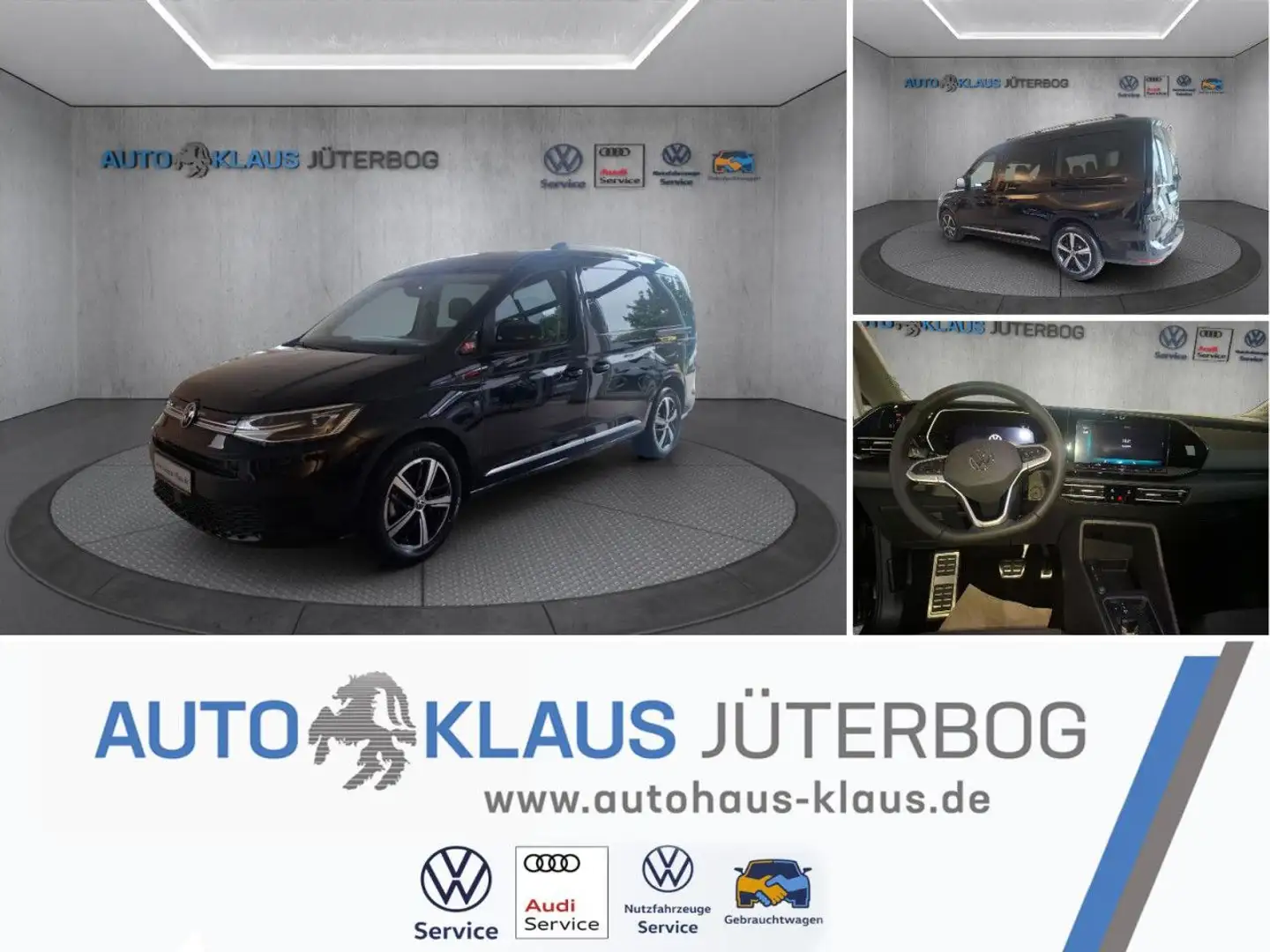 Volkswagen Caddy Maxi Style 1.5 TSI 7-Sitzer Bluetooth Navi Schwarz - 1