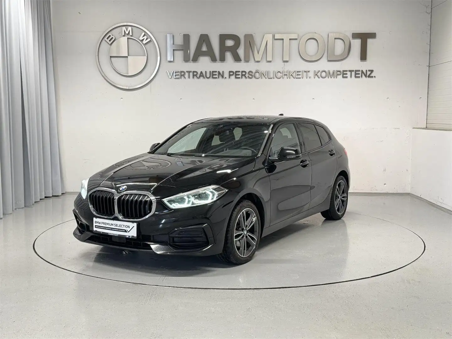BMW 116 d Schwarz - 1