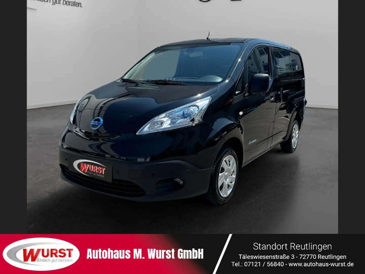 Nissan Evalia e-Kasten Premium 40kWh Navi Rückfährkamera Black - 1