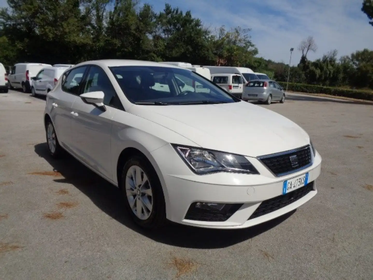 SEAT Leon 1.5 TGI DSG 5p. Style METANO 2021 Bianco - 1