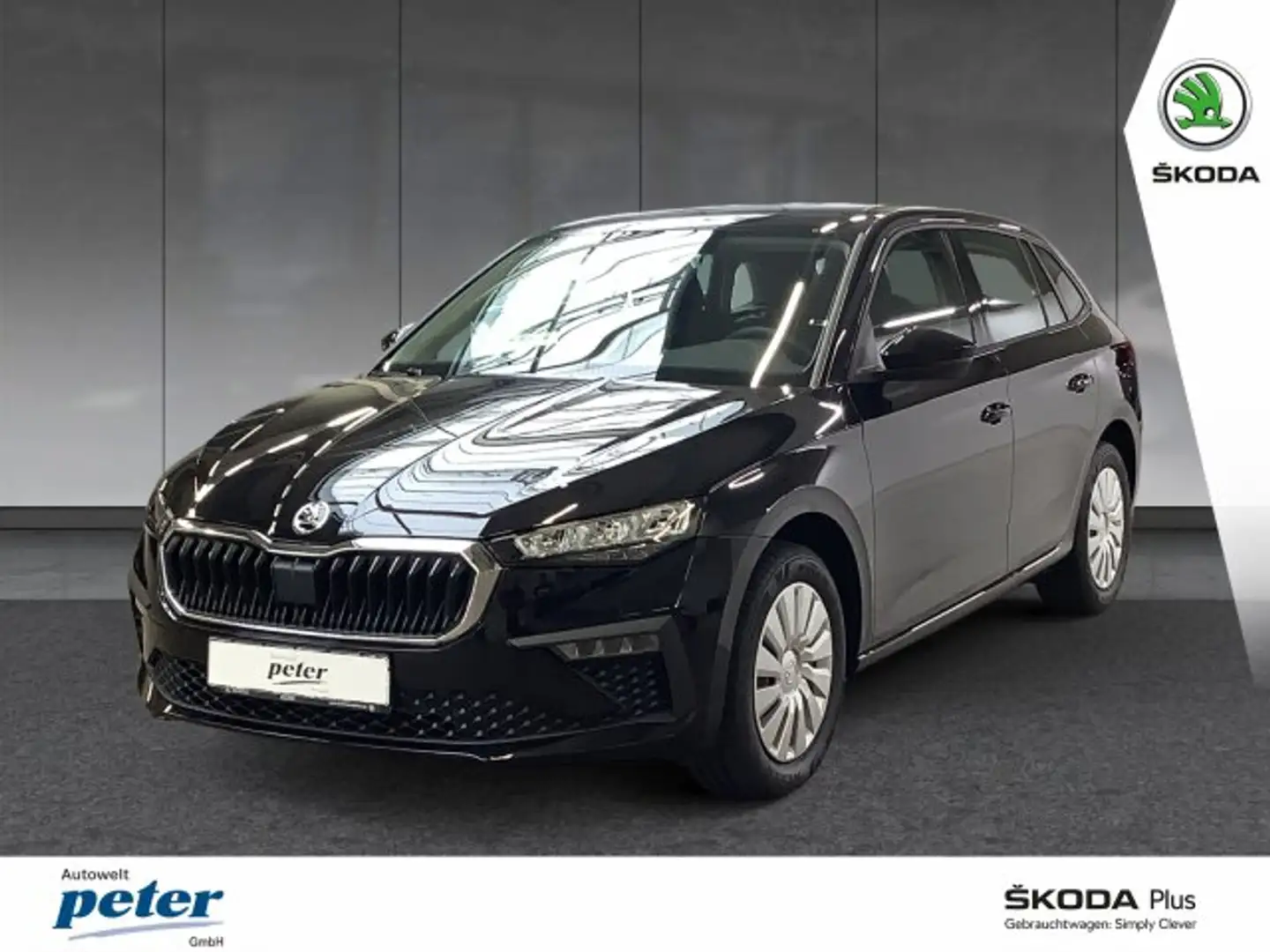 Skoda Scala SCALA ESSENCE 1.0 TSI **LED*SPURHALTEASS.*KLIMA* Noir - 1