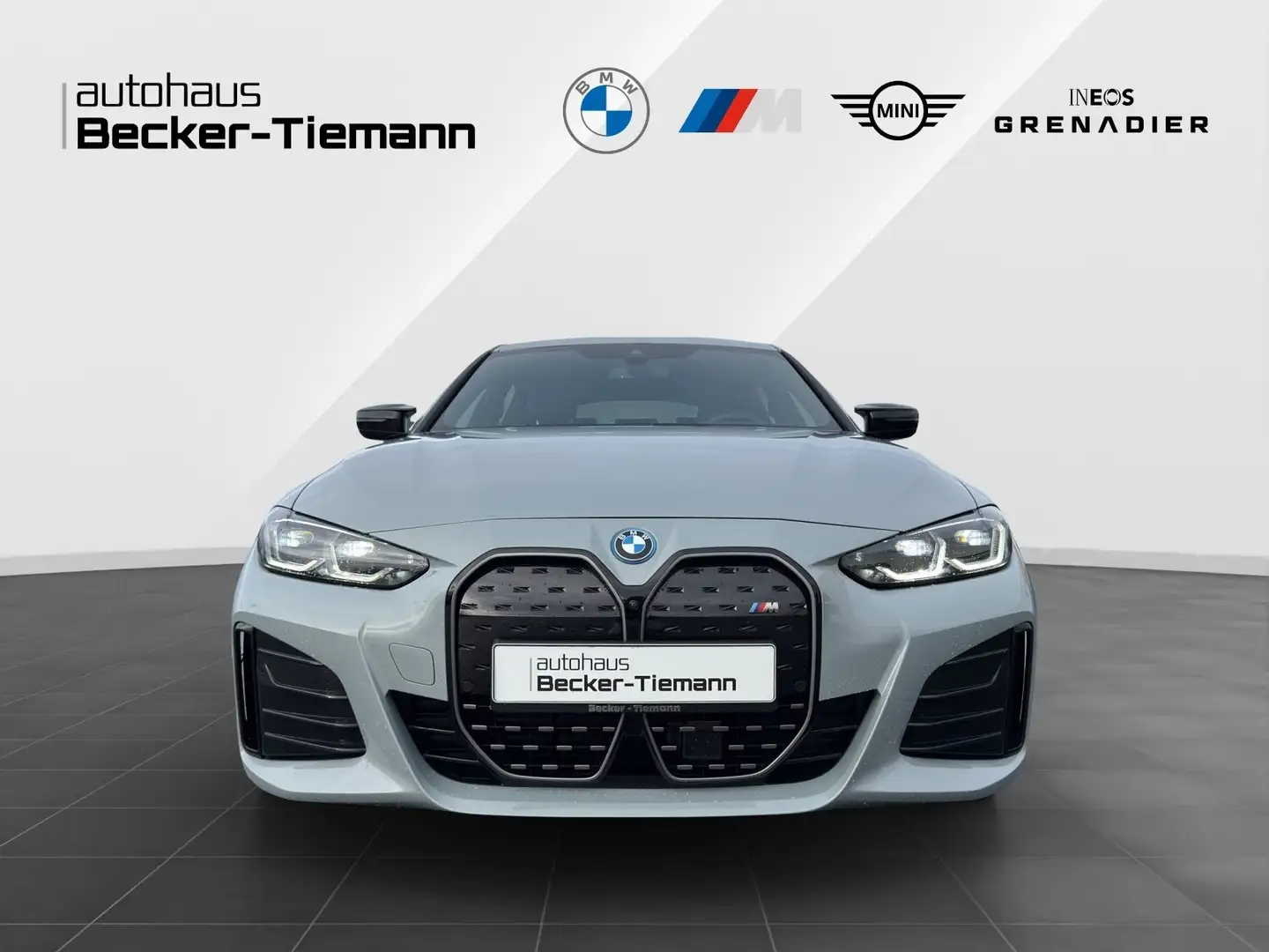 BMW i4 M50 Gran Coupé LivePro/CarPlay/Head-Up/Laser/Glasd Grau - 2