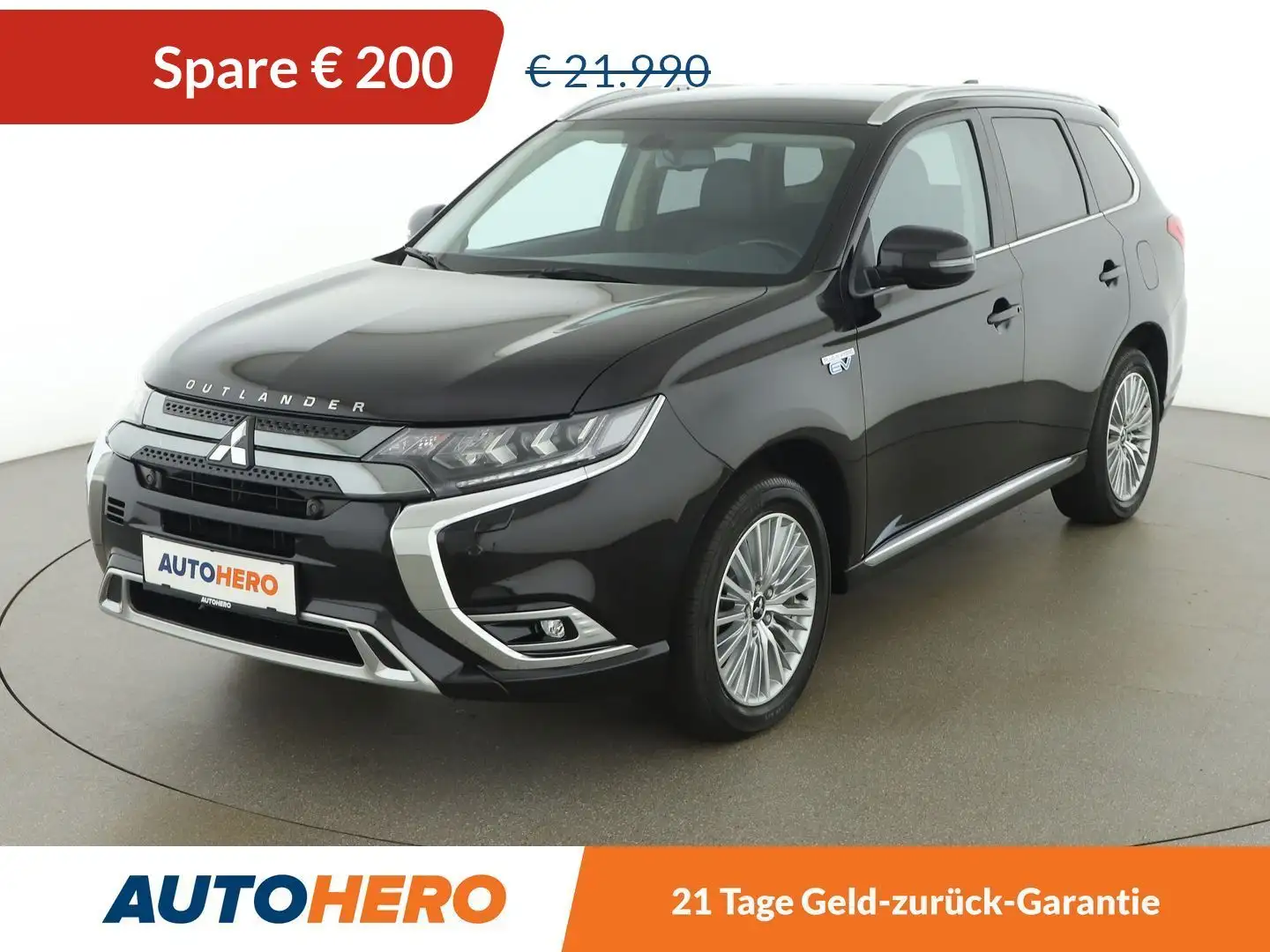 Mitsubishi Outlander PHEV 4WD Aut. *SHZ*CAM*PDC* Schwarz - 1