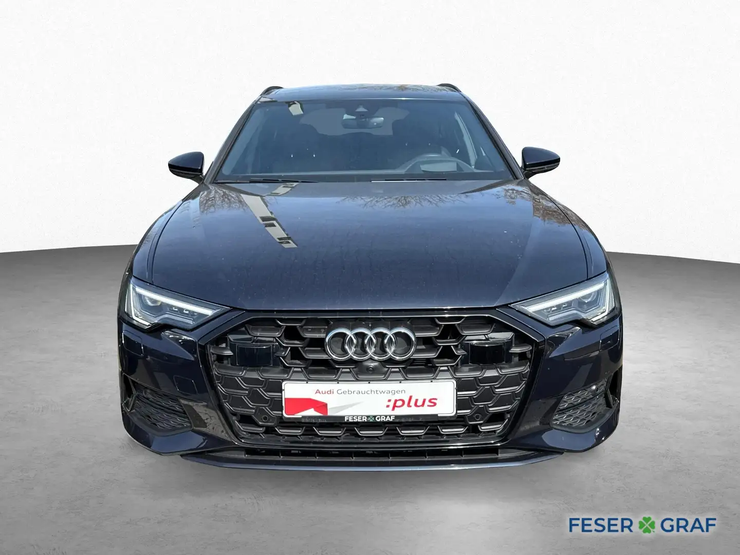 Audi A6 Avant Sport 45 TFSI S tr. AHK PANO HuD 360° Blauw - 2