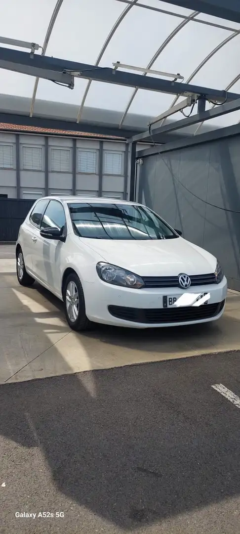 Volkswagen Golf Blanc - 1