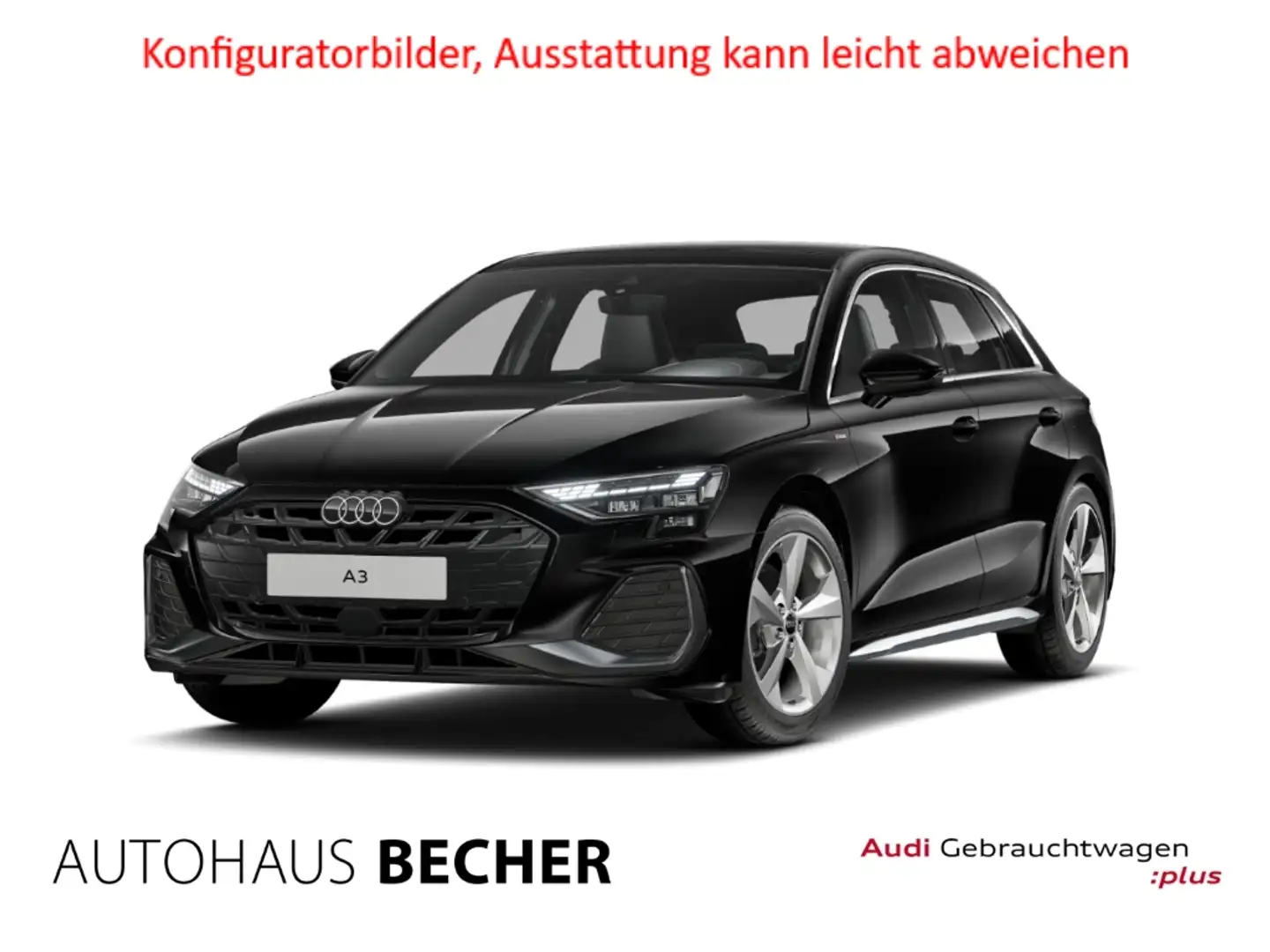 Audi A3 Sprtb. 35 TFSI S-tronic S-line /CarPlay/Matrix Schwarz - 1