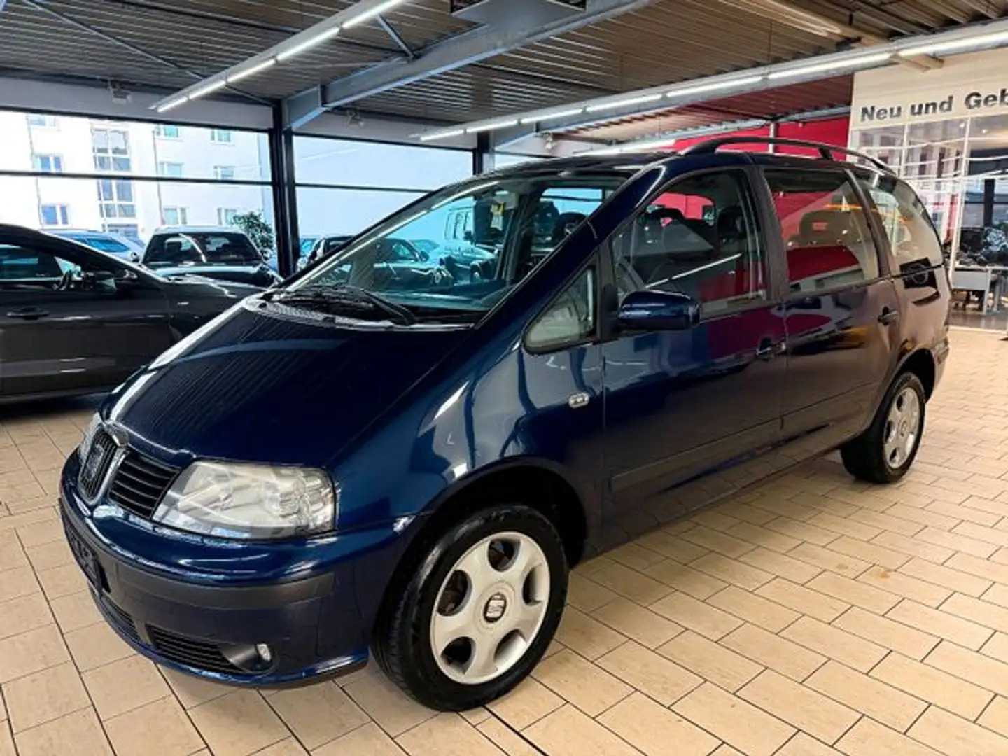 SEAT Alhambra 2.0i *KLIMAAUT+ALU+7-SITZER+TÜV-NEU* Blau - 2