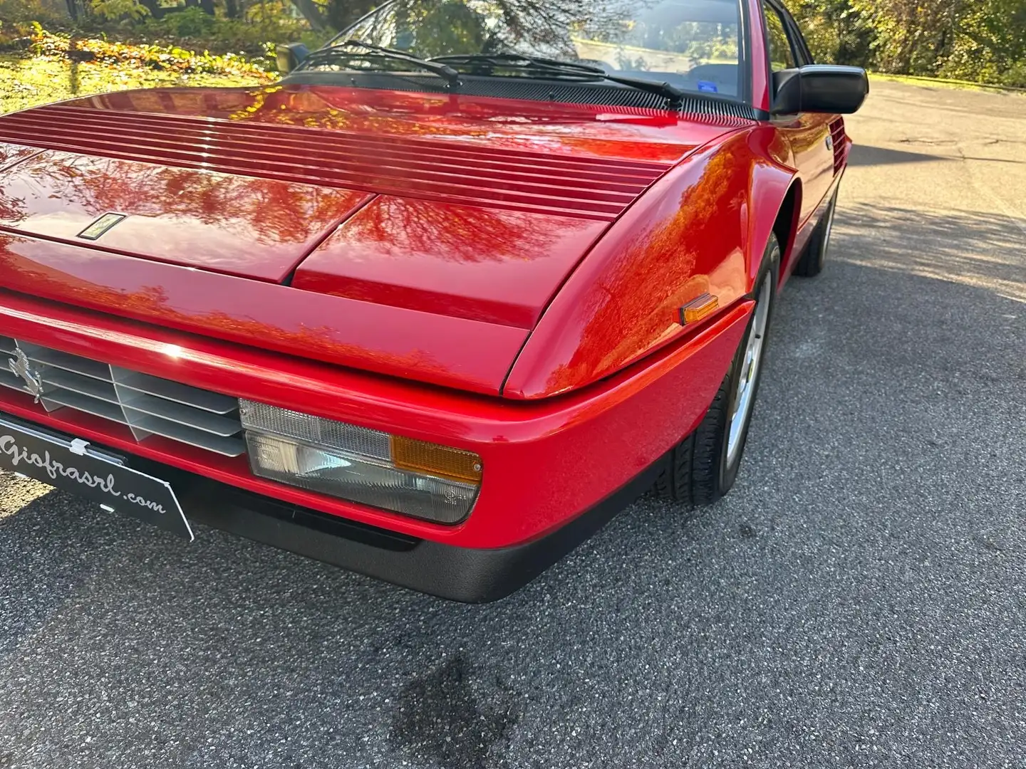 Ferrari Mondial Mondial Cabrio 3.2 Asi  Targa Oro Spettacolare Rosso - 2